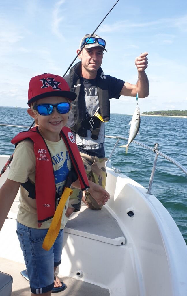 sortie de pêche enfant arcachon