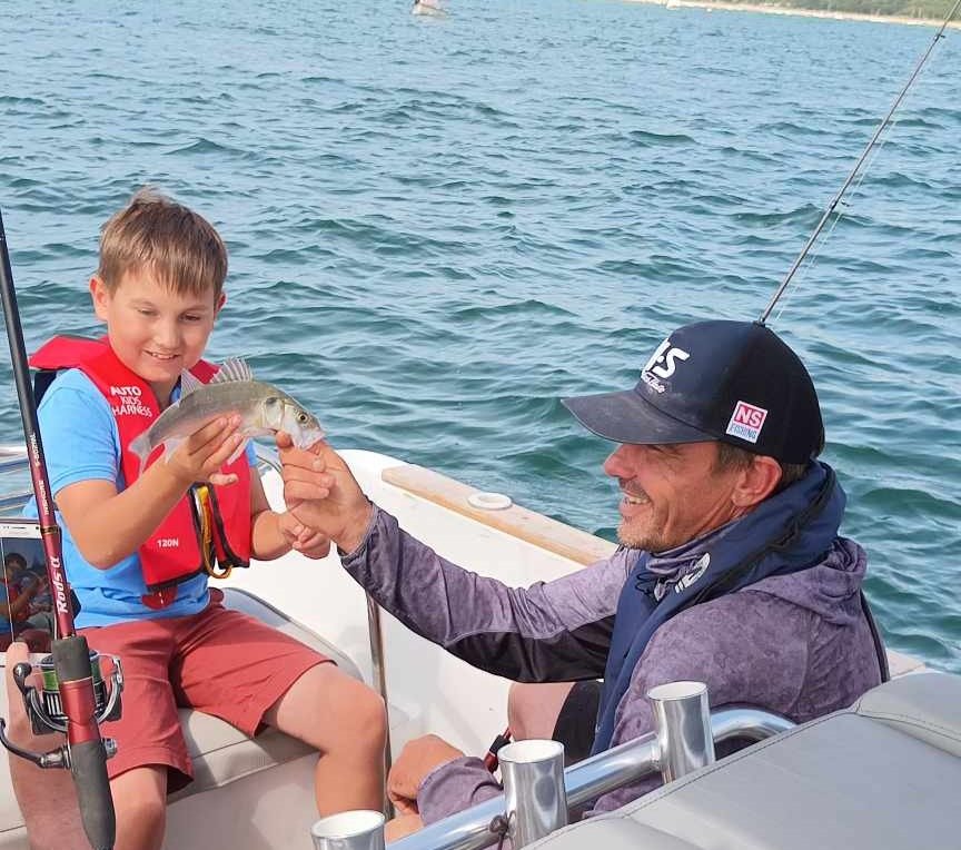 sortie de pêche enfant bassin d'Arcachon