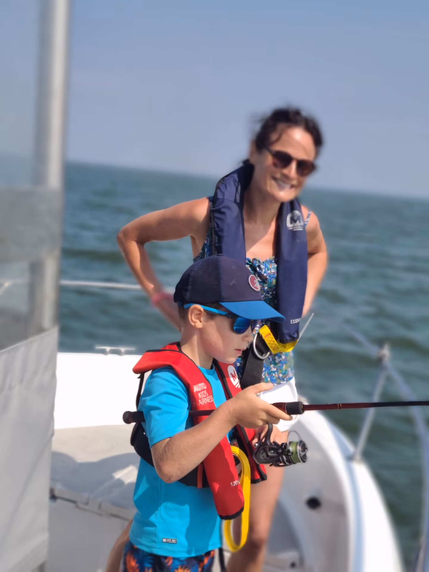 guide pêche en mer sortie pêche enfants