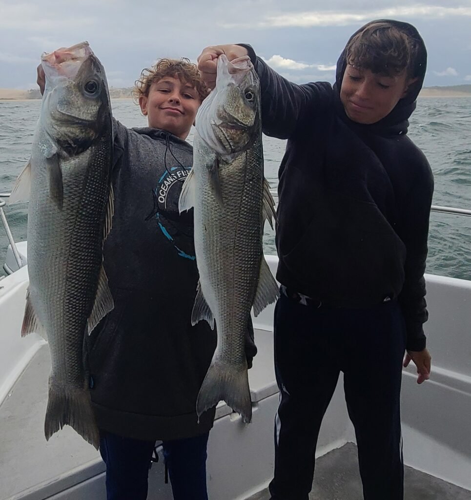 Pêche Bassin Arcachon enfant