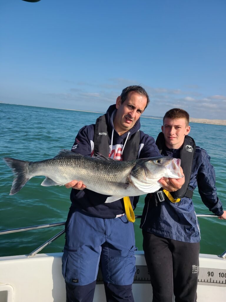 pêche cap ferret au bar