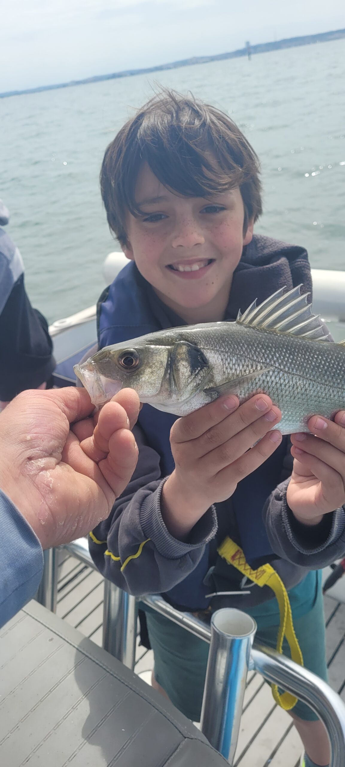 pêche enfant bassin Arcachon